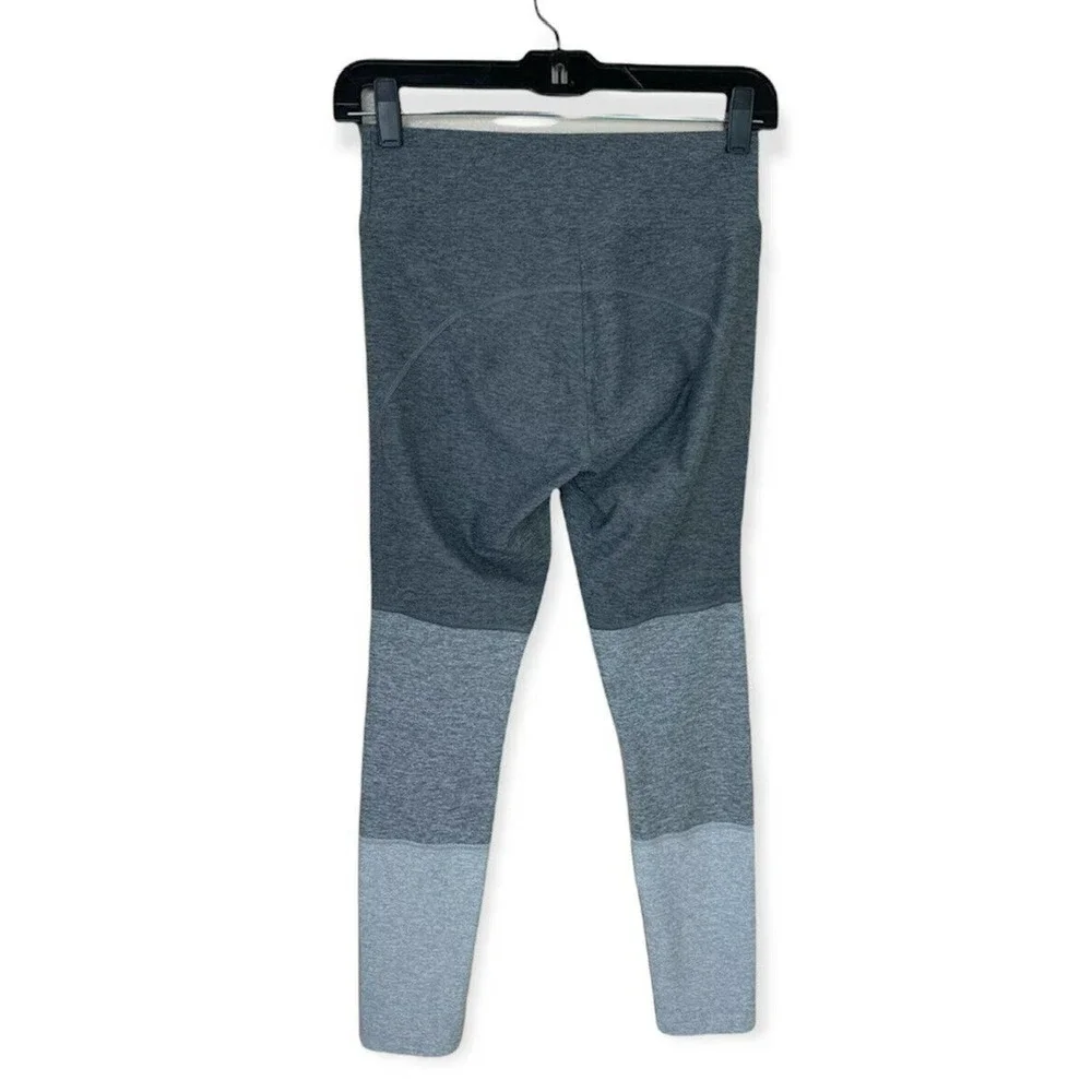 Outdoor Voices Legging Size Small Women's Gradient 7/8 Gray Colorblock Contrast